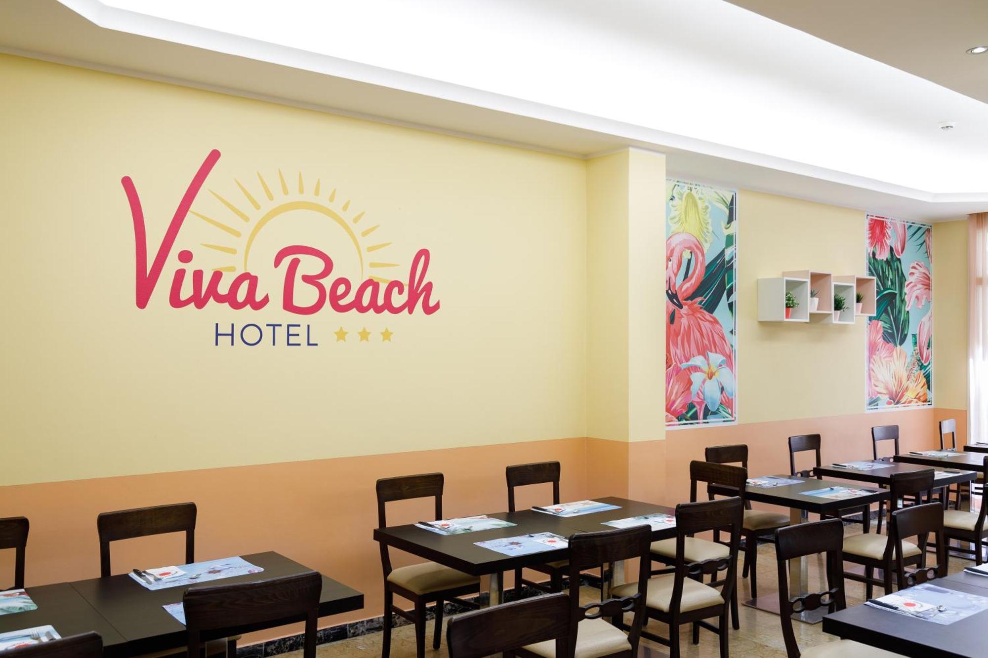 Viva Beach Hotel Римини Экстерьер фото